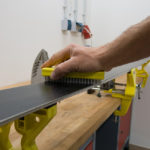 ...and then brushed. The surface is now clean! | Photo: Franz Mösbauer